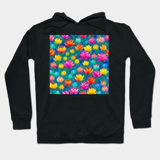 A Watercolor Floral Masterpiece Hoodie